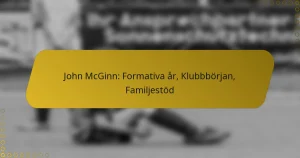 John McGinn: Formativa år, Klubbbörjan, Familjestöd