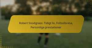 Robert Snodgrass: Tidigt liv, Fotbollsresa, Personliga prestationer